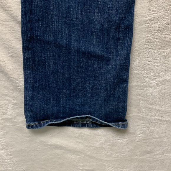 Levi's 515 Bootcut Studded Flap Pocket distressed Denim Jeans 12M 31 X 32 - Picture 3 of 15